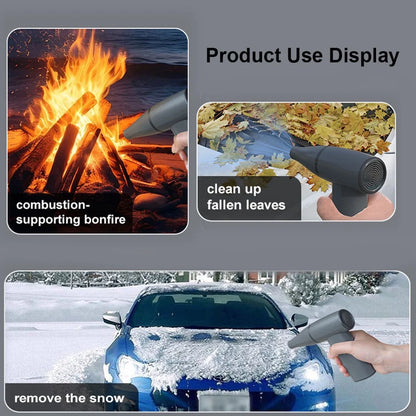 Compressed Air Duster, Replaces Air Cans, Turbo Blower ,Lightweight Hand-Held Leaf Turbo Blower ,100000 RPM Dust Cleaner Mini Blower for Computer Keyboard